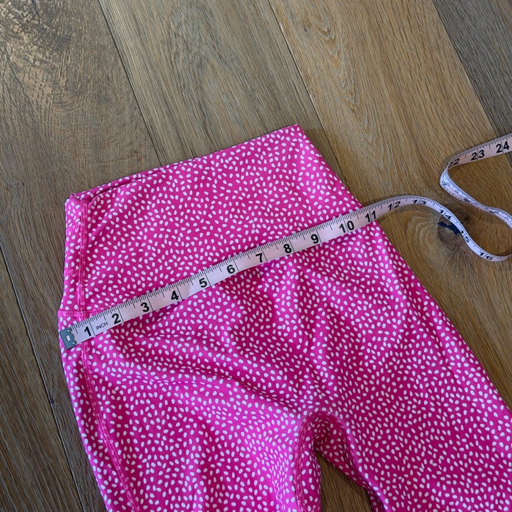 Buffbunny Vibrant Pink Polkadot Women’s Leggings XS - Picture 2 of 11